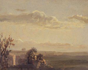Et landskabsstudie (verso af 261371)